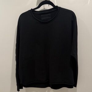 Frank & Eileen Black “Anna” Long Sleeve Sweatshirt